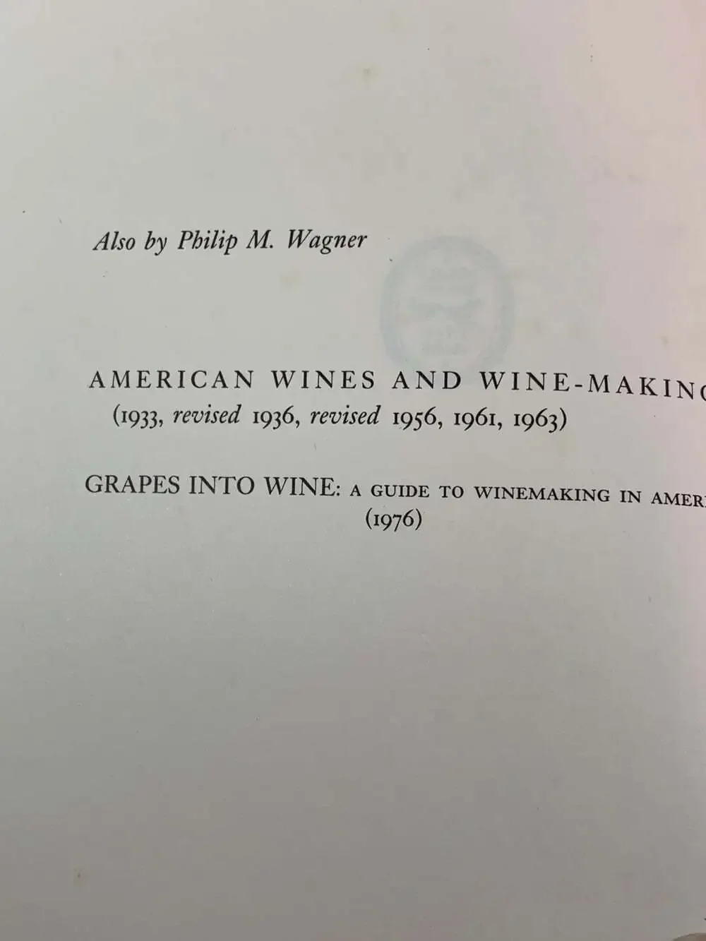 Alfred A. Knopf philip wagner’s